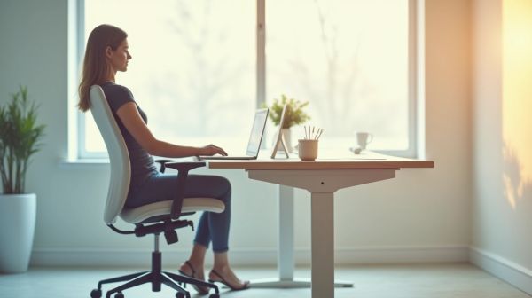 Confort optimal avec une chaise de bureau ergonomique